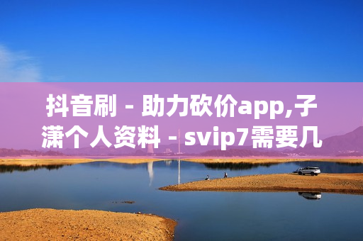 抖音刷 - 助力砍价app,子潇个人资料 - svip7需要几年