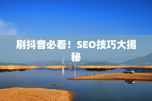 刷抖音必看！SEO技巧大揭秘