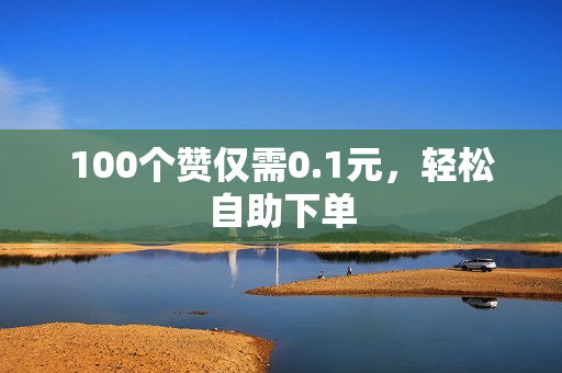 100个赞仅需0.1元，轻松自助下单